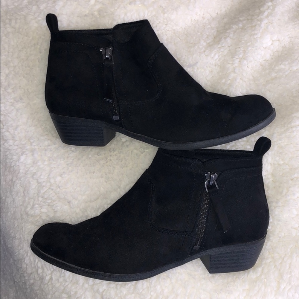 Black booties